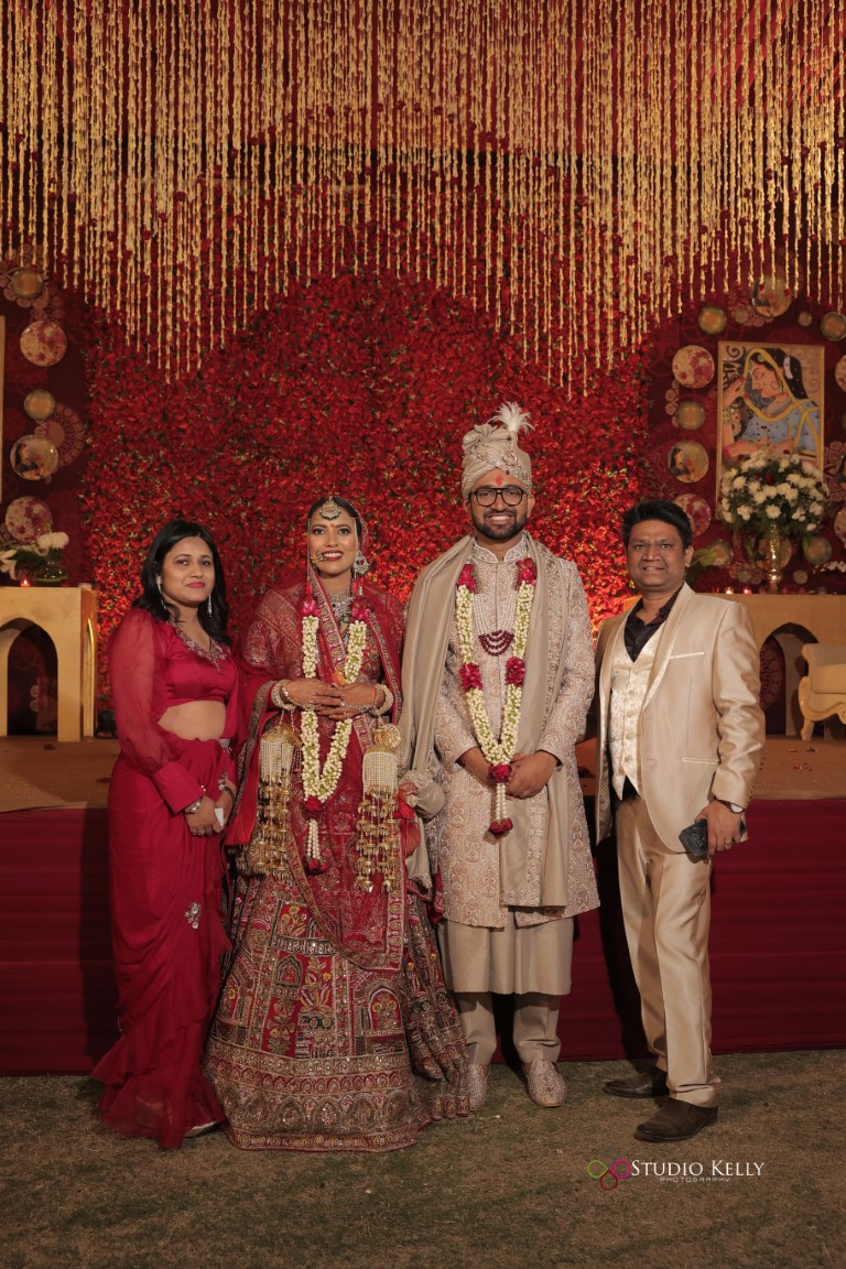 Pallaavi and Vishwajeet wedding planned at heritage village manesar by megha jindal wedding planner