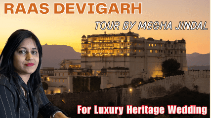 Raas Devigarh wedding cost by megha jindal wedding planner