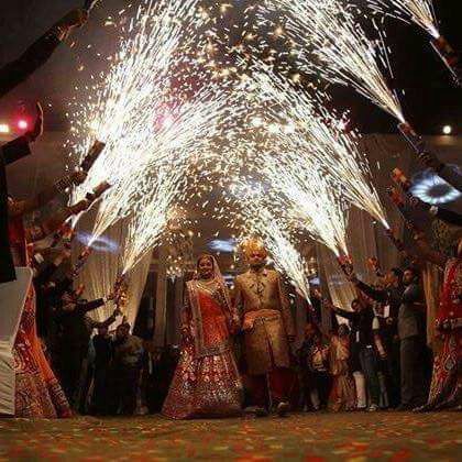 Special effects in wedding events Special effects in wedding events