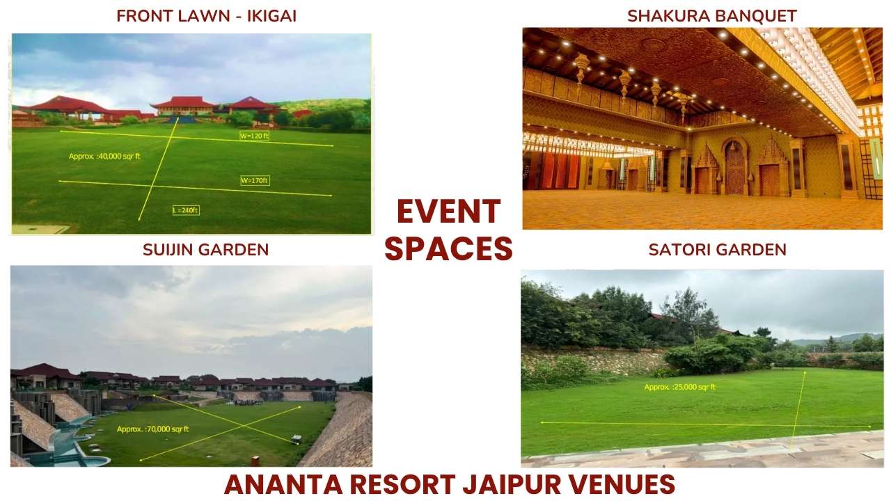 Ananta Resort jaipur venues