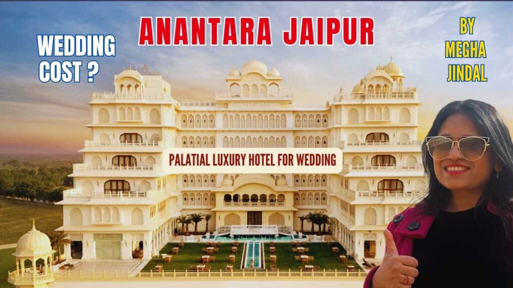 Anantara Jewel bagh jaipur wedding cost