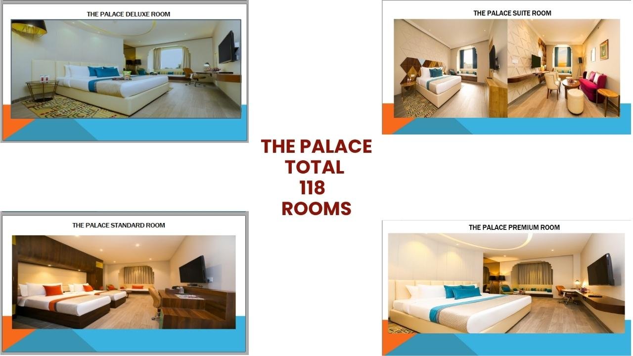 THE PALACE<br />
total 118  ROOMS