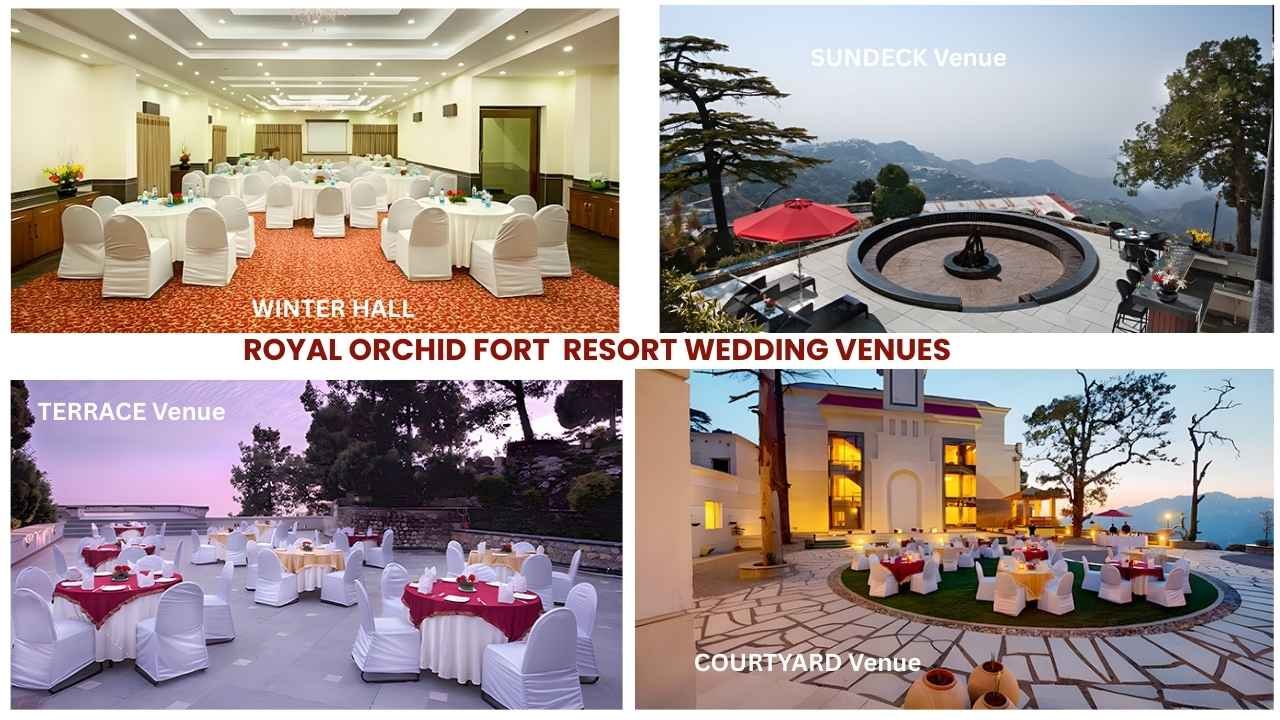 ROYAL ORCHID FORT Resort Wedding venues