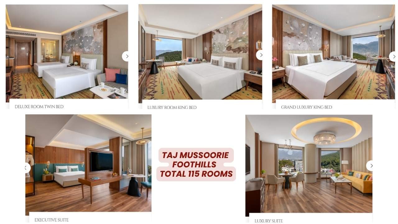 TAJ MUSSOORIE FOOTHILLS Rooms