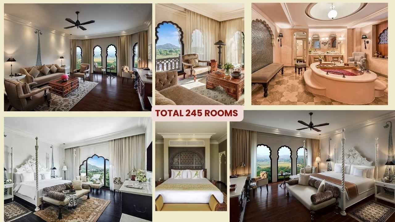 Fairmont Jaipur Total Rooms