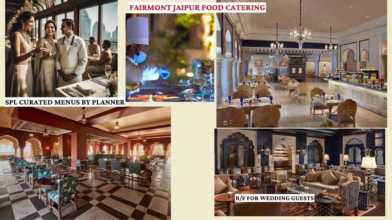 Fairmont Jaipur buffet Food CATERING