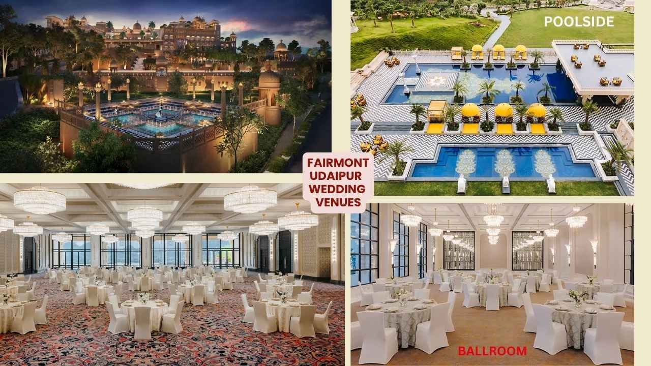 Fairmont Udaipur Palace Wedding venues
