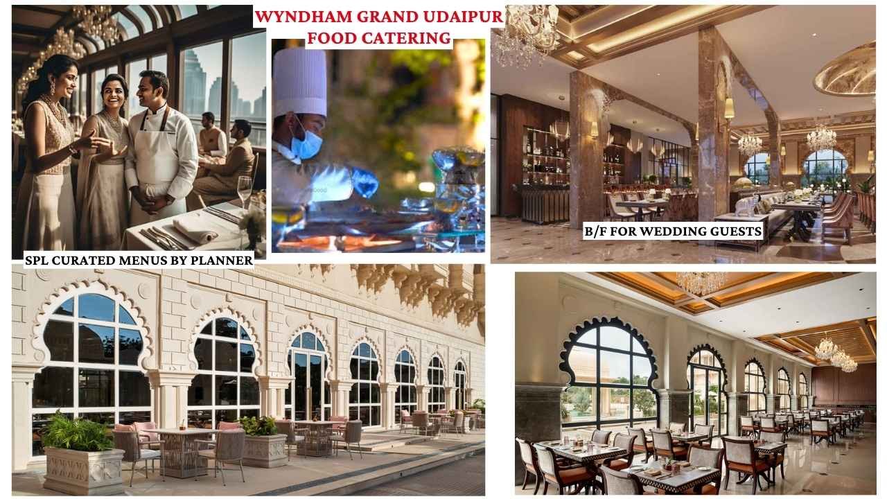 Wyndham Grand Udaipur buffet Food