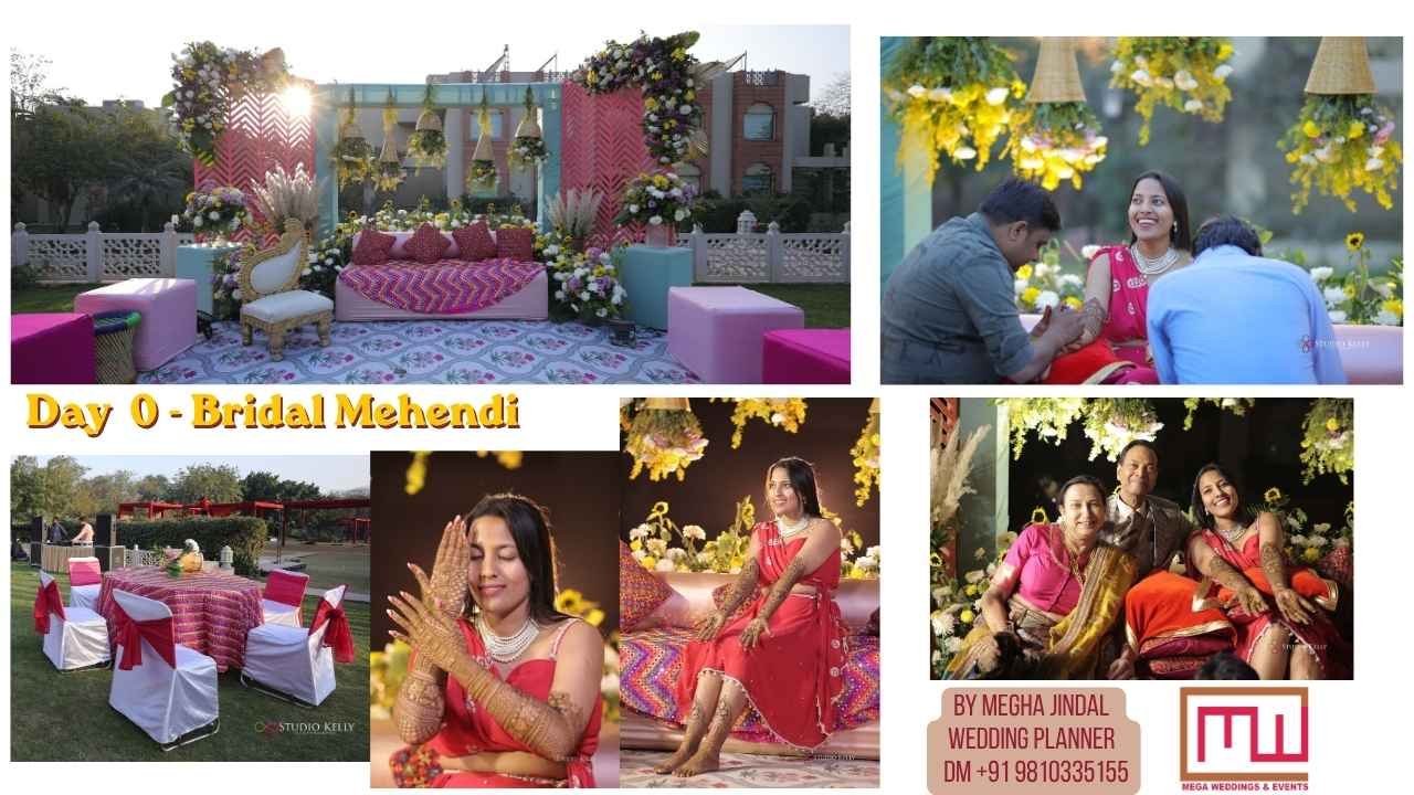 Bridal Mehendi at Heritage Village Resort Manesar Gurugram