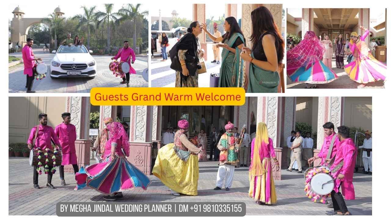 Guests Grand Welcome at Heritage Village Resort Manesar Gurugram