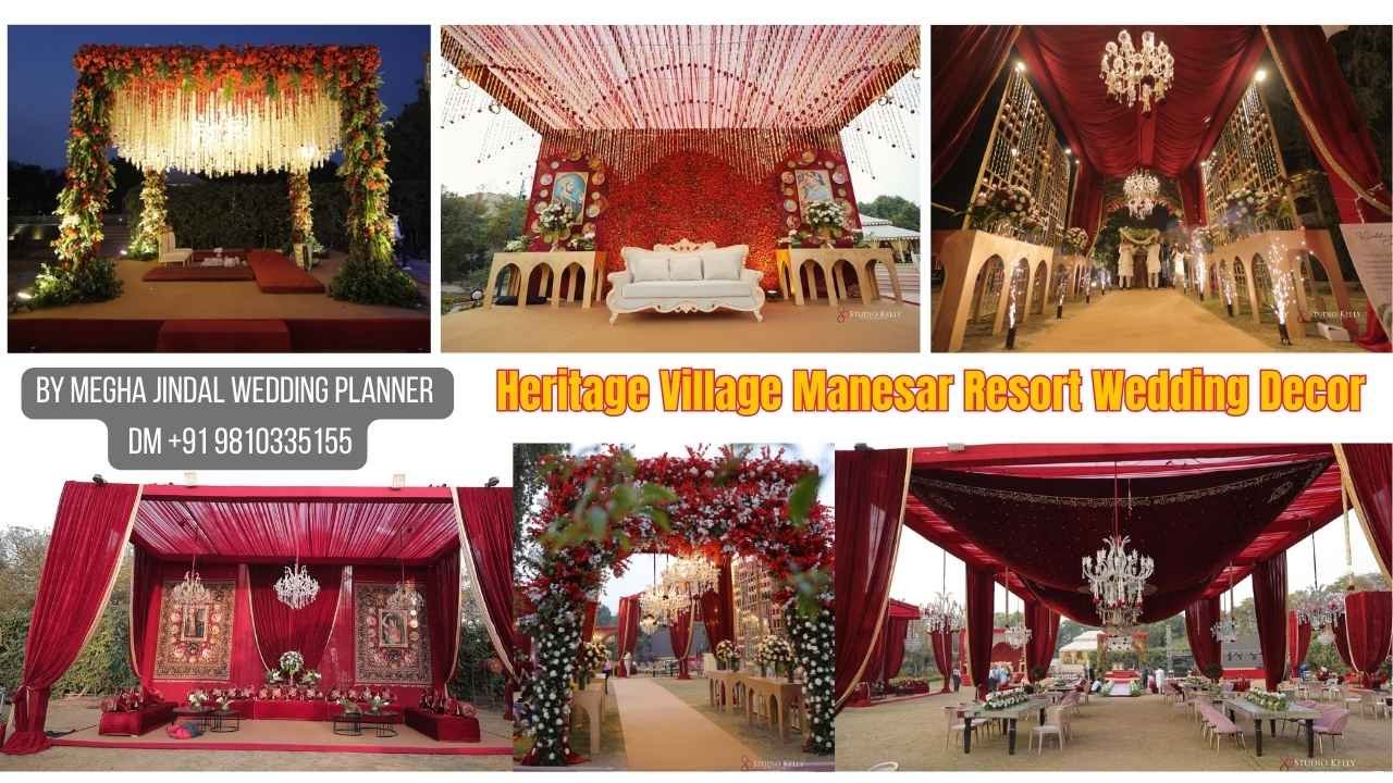 Heritage Village Manesar Resort Wedding Decor