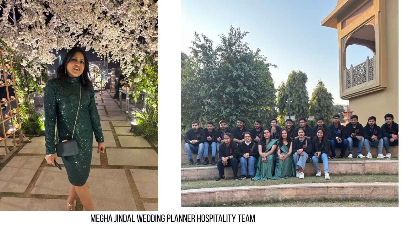 Megha Jindal Wedding Planner Hospitality Team