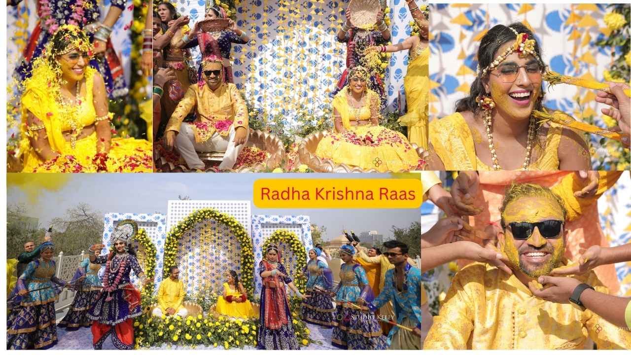 Radha Krishna Raas and Phoolon ki Haldi at Heritage Village Manesar Resort Gurugram