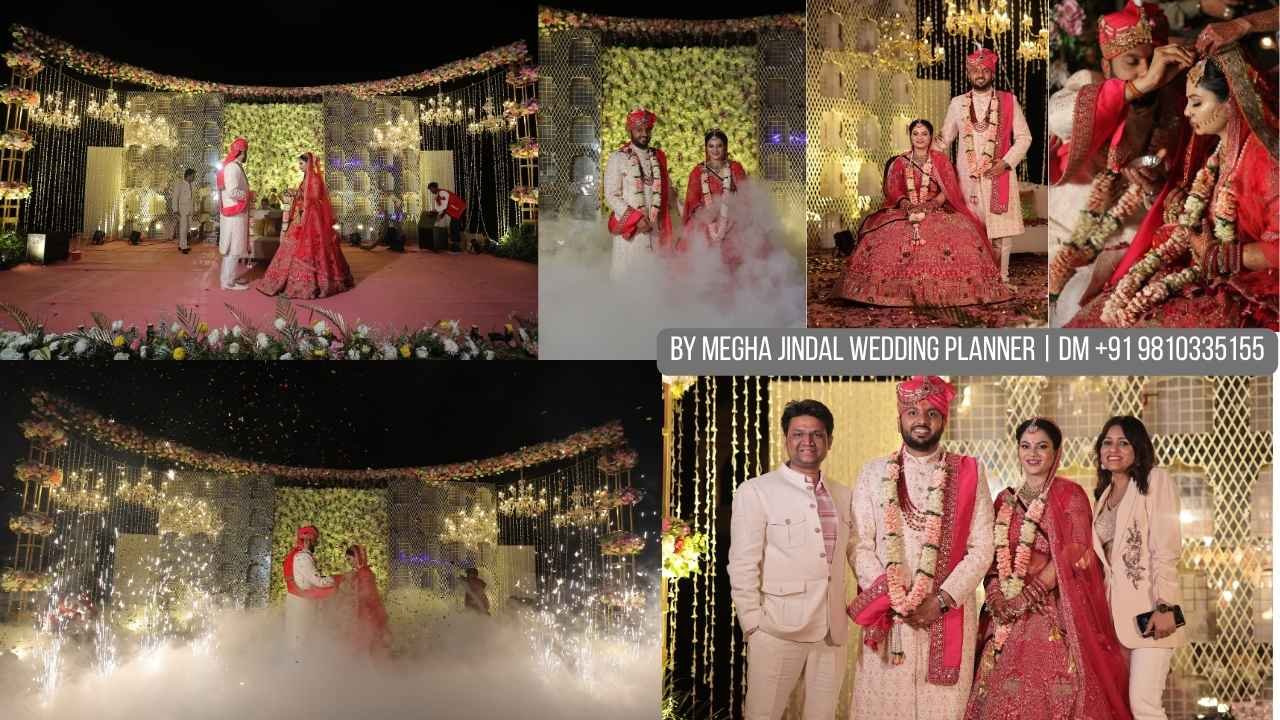 Bride Groom Entry at le meridien Jaipur 