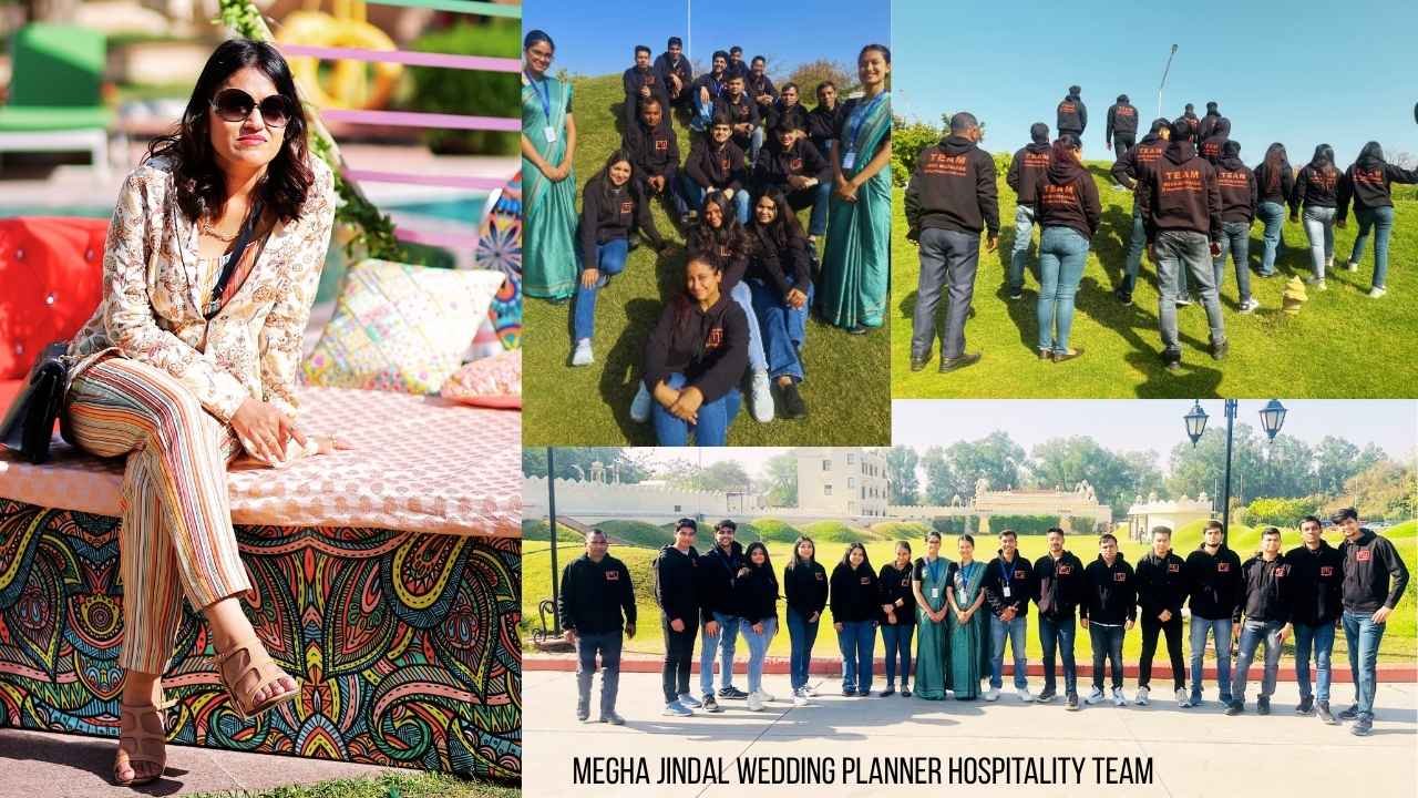 Megha Jindal Wedding Planner jaipur Hospitality Team