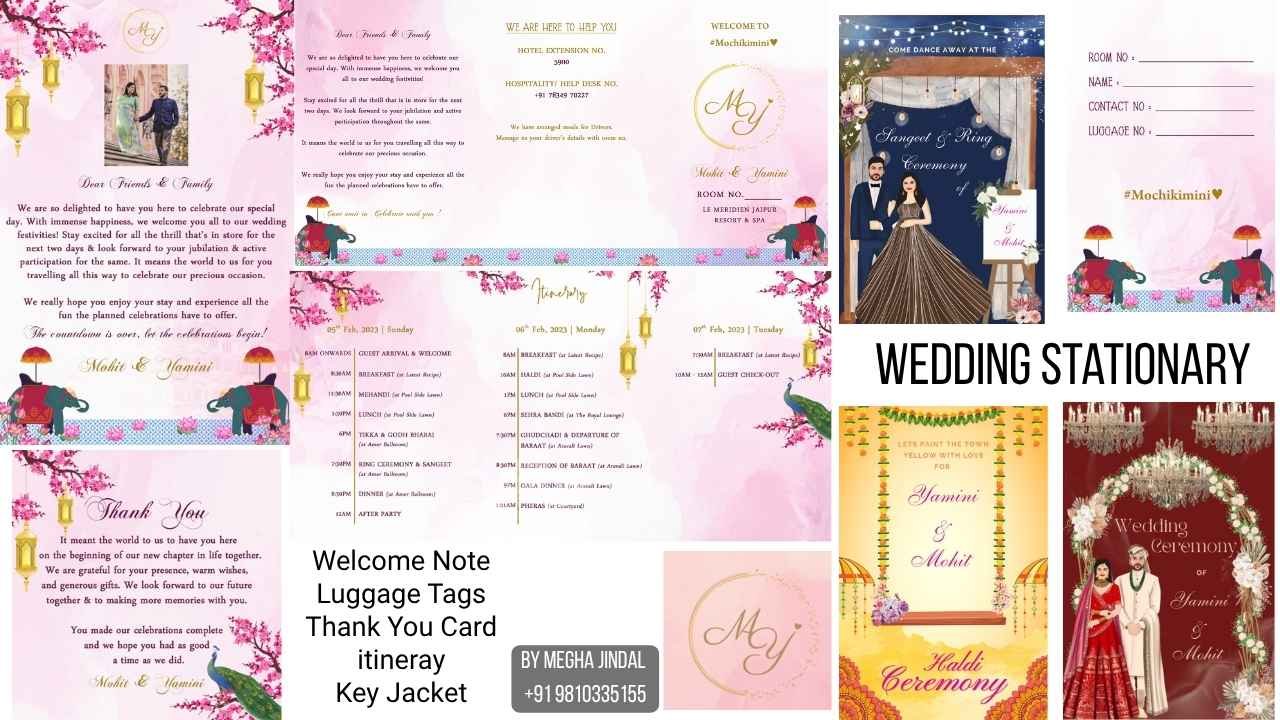 Wedding Stationary Heritage Village Manesar Wedding