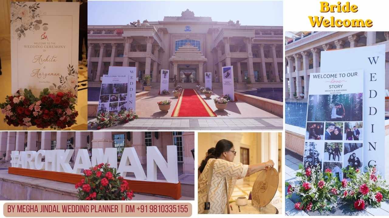 Bride Welcome at ITC Grand Bharat Gurugram Wedding Bride-Welcome-at-ITC-Grand-Bharat-Gurugram-Wedding