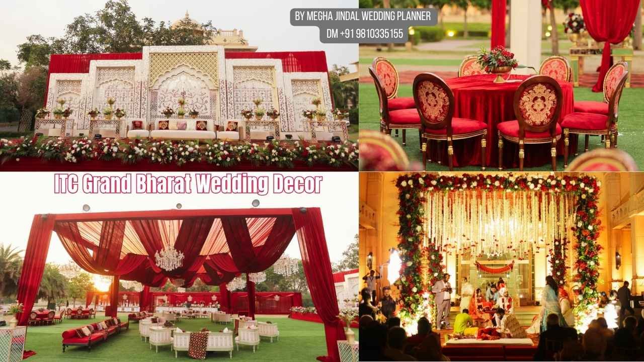 ITC Grand Bharat Gurugram Wedding Decor