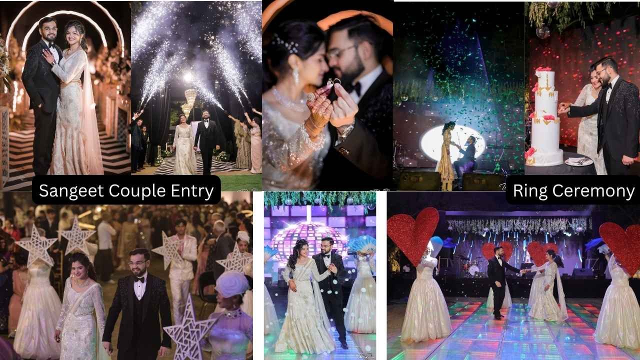 Sangeet Couple Entry at ITC Grand bharat Gurugram